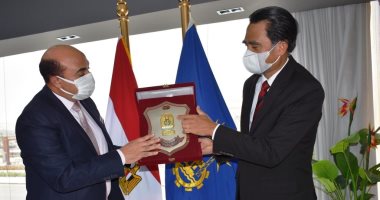 محافظ أسوان يلتقى السفير الإندونيسي لمناقشة أوجه التعاون والإستثمار 