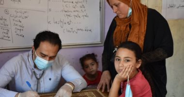 جامعة مدينة السادات تنظم قافلة طبية بقرية "شنشور" بالمنوفية ضمن "حياة كريمة"