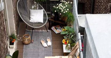 ديكور بلكونات..7 أفكار مناسبة للشرفة صغيرة المساحة فى منزلك