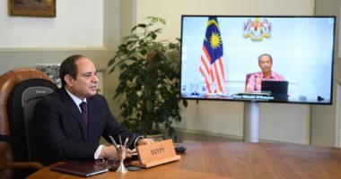 رئيس وزراء ماليزيا يؤكد للرئيس السيسى تطلع بلاده لتطوير التعاون الثنائى مع مصر