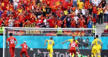 يورو 2020.. أوكرانيا تهزم مقدونيا 2-1 فى مباراة ركلات الجزاء وتجدد آمال التأهل 