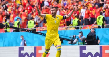 6 أهداف تفصل الأوكرانى يارمولينكو عن لقب الهداف التاريخي لمنتخب بلاده