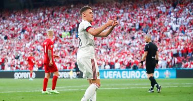 يورو 2020.. ثورجان هازارد يسجل هدف تعادل بلجيكا أمام الدنمارك.. فيديو