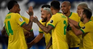 نيمار وفينيسيوس يقودان هجوم البرازيل ضد تشيلى فى تصفيات كأس العالم