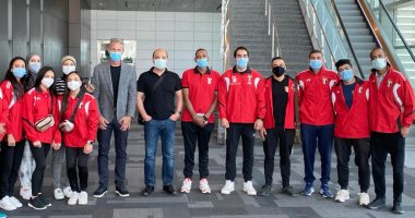 منتخب الجمباز الفني يطير إلى قطر للمشاركة فى بطولة كأس العالم