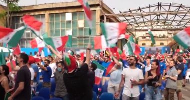 منتخب ايطاليا.. الآزوري يبرز فرحة الجماهير في شوارع روما "فيديو"