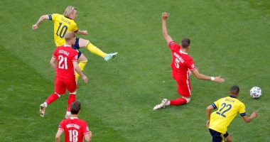 السويد ضد بولندا.. فورسبيرج يسجل ثانى أسرع هدف فى تاريخ أمم أوروبا "فيديو"