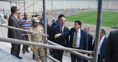وزير الرياضة يبحث مع هيئة ستاد القاهرة المشروعات الاستثمارية والانشاءات الجديدة 