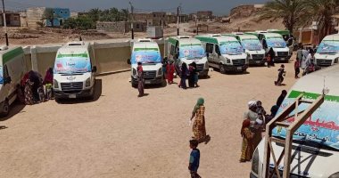 صحة المنيا تقدم الخدمات الطبية لـ1749 مواطنا بقرية أولاد الشيخ بمغاغة