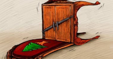 كاريكاتير اليوم.. الأبواب موصودة أمام الحكومة اللبنانية
