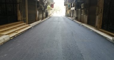 الانتهاء من رصف شارع نعمة الله أهم بدائل شارع الهرم