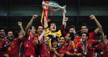 منتخب إسبانيا يحافظ على رقمه القياسي فى أمم أوروبا بعد خروج البرتغال