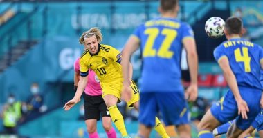 يورو 2020.. مباراة السويد ضد أوكرانيا تتجه للأشواط الإضافية بعد التعادل 1 - 1