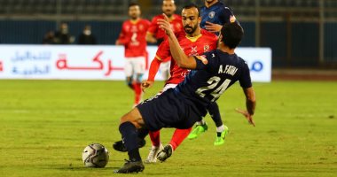 انطلاق مباراة الأهلي وبيراميدز باستاد القاهرة فى الدوري الممتاز