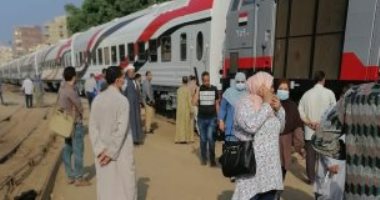استدعاء لجنة من السكة الحديد لمعرفة سبب خروج قطار القاهرة - طنطا عن القضبان