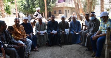 مياه المنيا: حملات للتوعية بالمبادرة الرئاسية حياة كريمة بقرية البراجيل بمركز ملوى