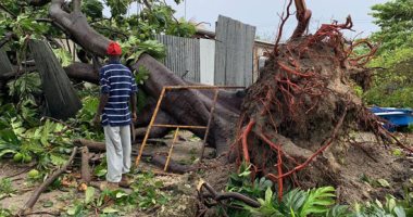 السلطات اليابانية تحذر المواطنين من العاصفة الاستوائية "نيبارتاك"