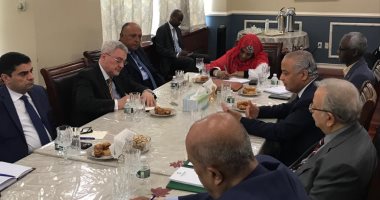 "شكرى" ‏ووزيرة خارجية السودان يلتقيان اللجنة العربية المعنية بملف سد النهضة