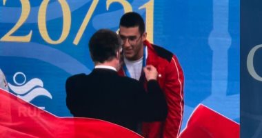 مروان عسكر يحصد برونزية السباحة بالزعانف فى بطولة العالم للجامعات 