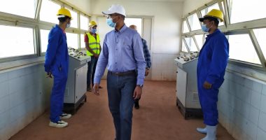 نائب وزير الإسكان يتفقد مشروعات المياه والصرف بمدينة بنى سويف الجديدة