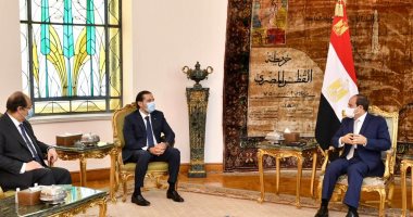 الرئيس السيسى يستقبل سعد الحريرى ويؤكد دعم مصر لاستعادة استقرار لبنان 