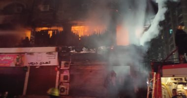 مستأجرو محلات عقار فيصل المحترق: ماس كهربائى وراء اشتعال النيران