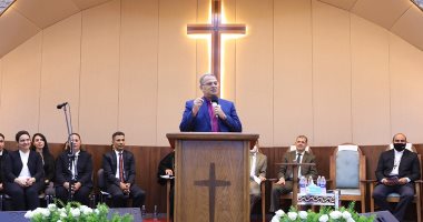 رئيس الطائفة الإنجيلية فى افتتاح كنيسة جديدة بالمنيا: نموذج تعايش حقيقى
