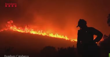 صحيفة: ارتفاع مخاطر حرائق الغابات بسبب موجة الحر الشديدة فى أسبانيا