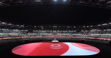 أولمبياد طوكيو 2020.. الملعب الوطنى يتزين فى حفل الافتتاح .. صور 