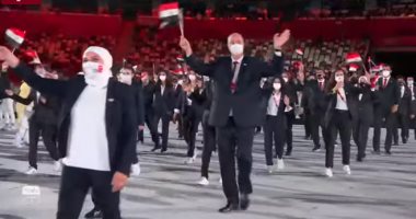 أولمبياد طوكيو 2020.. مصر رقم 31 فى طوابير العرض بحفل الافتتاح .. فيديو