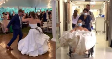 رقصة تقود عروس فى أمريكا من حفل الزفاف إلى المستشفى.. اعرف التفاصيل