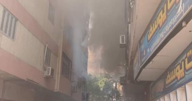 إخماد حريق داخل شقة سكنية بالطالبية دون إصابات