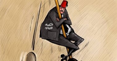 بدء احتساب الوقت على الحكومة اللبنانية الجديدة لمعالجة الأزمات بكاريكاتير إماراتى