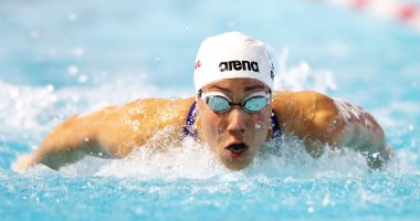 فريدة عثمان تتأهل لنهائى سباق 50 متر فى بطولة الألعاب المائية للسباحة بالمجر 