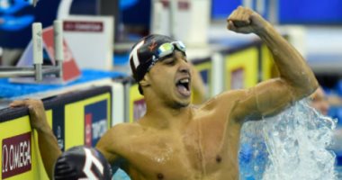 يوسف رمضان يحقق إنجازا تاريخيا ويصعد لنهائي بطولة العالم للسباحة القصيرة 