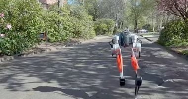 أول روبوت رياضى يجرى مسافة 5 كيلومترات خلال 53 دقيقة (صور وفيديو)
