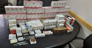  ضبط كمية كبيرة من الأدوية الطبية مجهولة المصدر بقصد الاتجار فى القاهرة