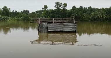 الفيضانات تتسبب فى مقتل العشرات وعزل مئات الآلاف فى بنجلادش.. صور