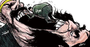 كاريكاتير اليوم.. داعش والمليشيات يبتلعون العراق