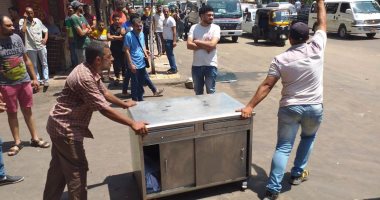 ضبط 140 حالة إشغال فى حملات مكبرة لإزالة الإشغالات شرق الإسكندرية