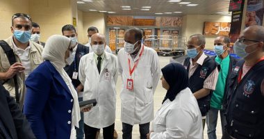 وزيرة الصحة تتفقد الحجر الصحي بمطار الأقصر لمتابعة تطبيق الإجراءات الاحترازية ضد كورونا