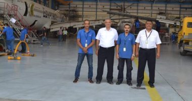 "مصر للطيران" للصيانة تحقق إنجازا جديدا فى تعديل طائرة الخطوط العراقية