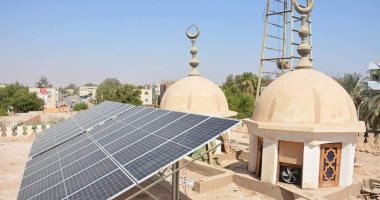 محافظ الوادى الجديد يتفقد مشروعات تشغيل مساجد المحافظة بالطاقة الشمسية