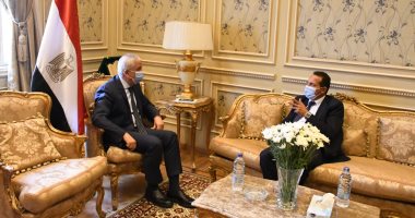 رئيس خارجية "النواب" يلتقى القائم بالأعمال بالنيابة بسفارة تونس فى مصر 