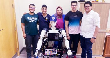 " بأيدى طلاب  الأكاديمية العربية".. تصميم روبوت لتنمية مهارات أطفال مرض التوحد