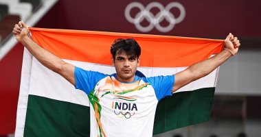 نيراج شوبرا يهدي الهند الذهبية الأولى فى أوليمبياد طوكيو
