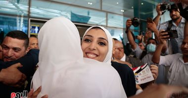 والد جيانا فاروق: استقبالها يليق ببطلة أولمبية أسعدت كل المصريين
