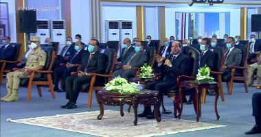 الرئيس السيسي: "فضل ربنا كبير أوى على مصر من أول 2011 لحد النهاردة"