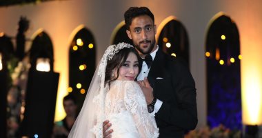 الصور الأولى من حفل زفاف أحمد علاء لاعب الطلائع بحضور شقيقه مدافع الزمالك