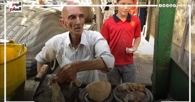 عم سيد أقدم بائع لحمة رأس بمصر: 60 عاما فى المهنة وتوارثتها أبا عن جد